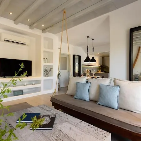 Seasalt Dream Villa,santa Maria 5 Min From Naousa Villa *