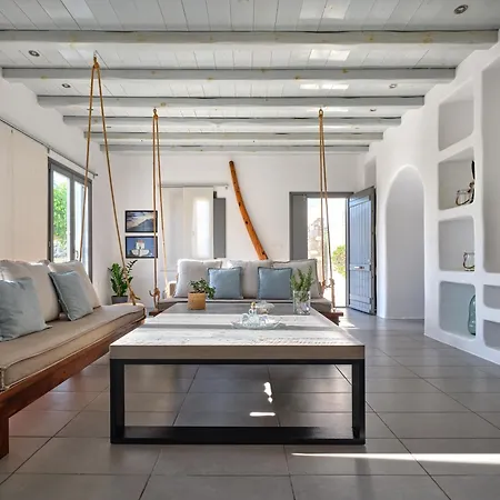 Seasalt Dream Villa,santa Maria 5 Min From Naousa * Santa Maria (Paros)