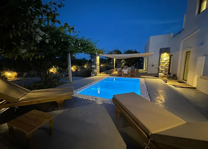 Seasalt Dream Villa,santa Maria 5 Min From Naousa * Santa Maria (Paros)