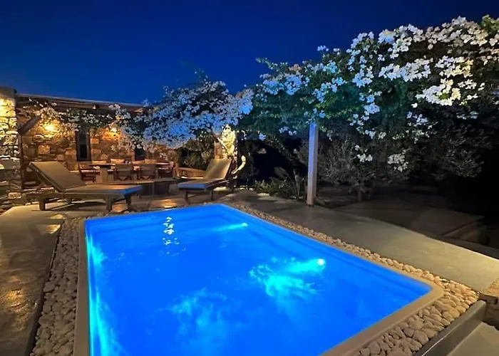 Seasalt Dream Villa,santa Maria 5 Min From Naousa Santa Maria (Paros)
