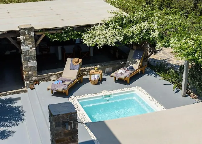 וילה Seasalt Dream Villa,santa Maria 5 Min From Naousa סנטה מריה