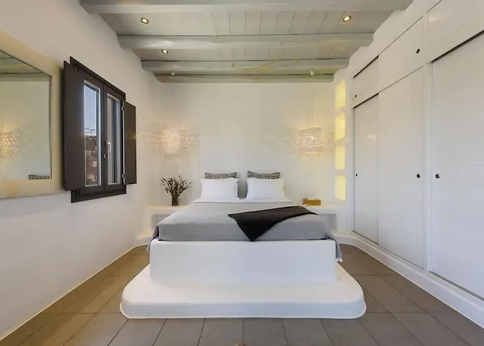 Вилла Seasalt Dream Villa,santa Maria 5 Min From Naousa Санта-Мария