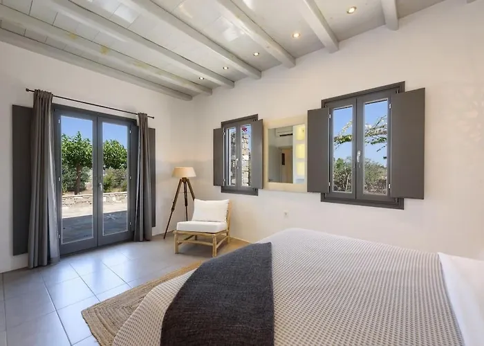 וילה Seasalt Dream Villa,santa Maria 5 Min From Naousa סנטה מריה