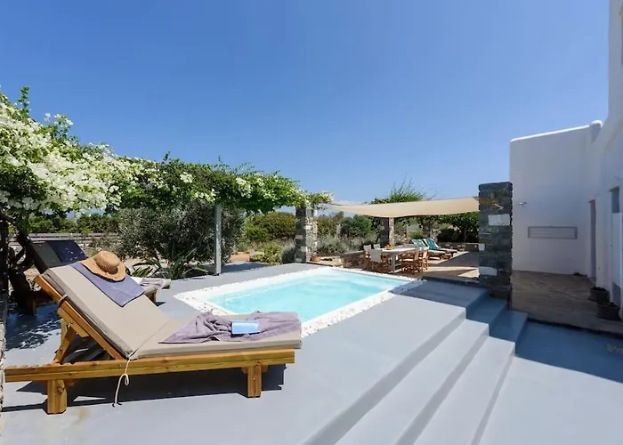 Вилла Seasalt Dream Villa,santa Maria 5 Min From Naousa Санта-Мария