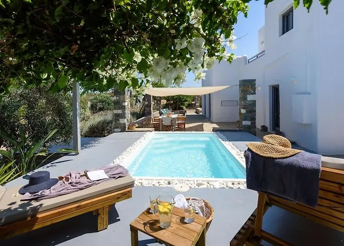 Seasalt Dream Villa,santa Maria 5 Min From Naousa * Santa Maria (Paros)