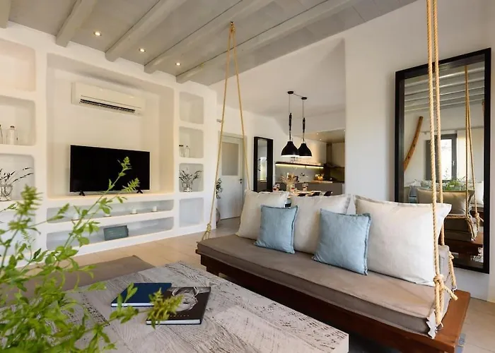 Seasalt Dream Villa,santa Maria 5 Min From Naousa Villa *